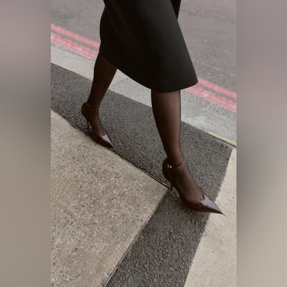 Zara Strappy Heels Shoes - Picture 3 of 7